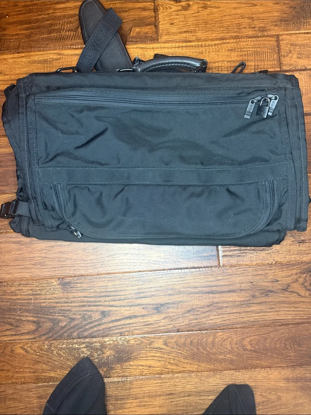 TUMI RED Alfa Black Men's Travel Duffel Bag